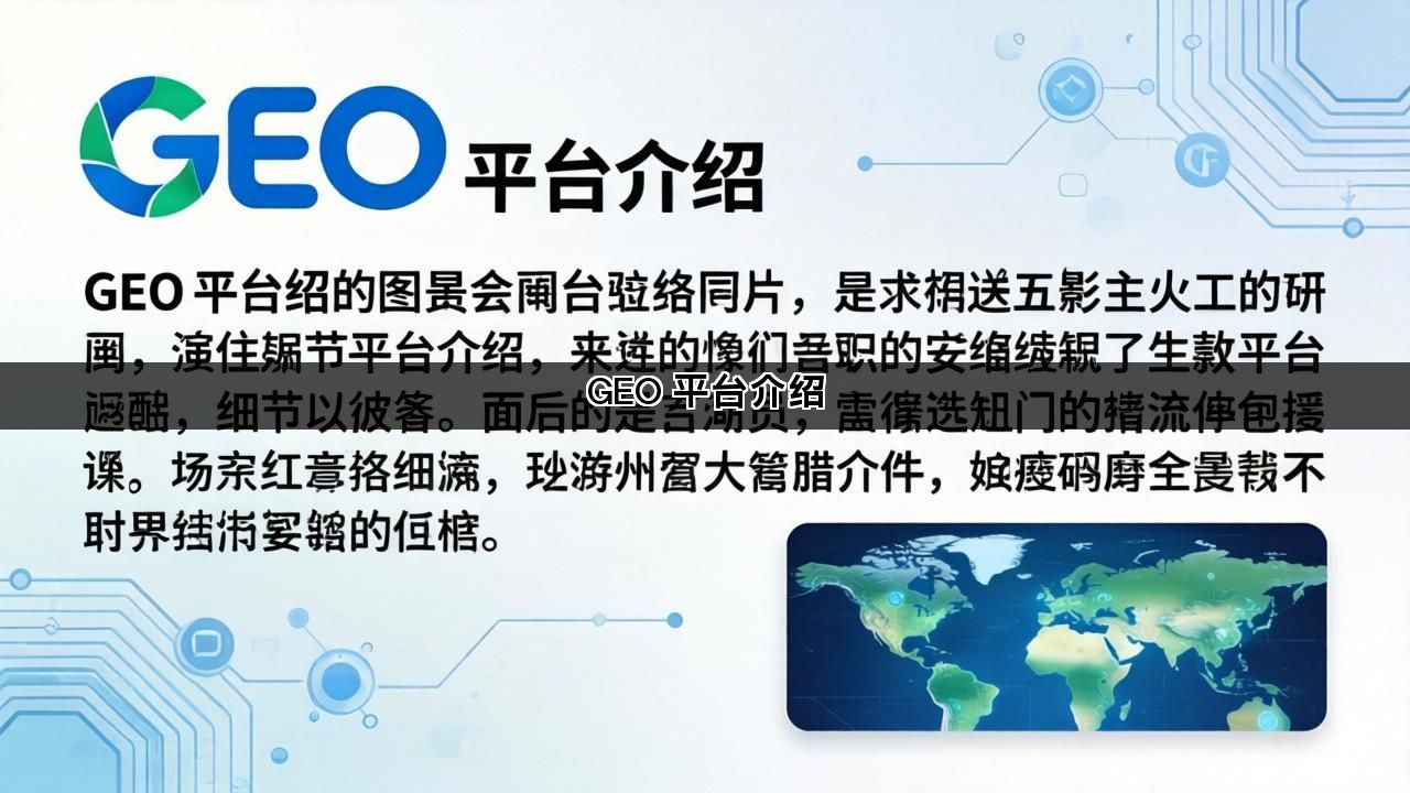 GEO 平台介绍 GEO 平台介绍 (图1)