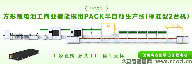 工商业储能模组pack生产线价格是多少？(图1)