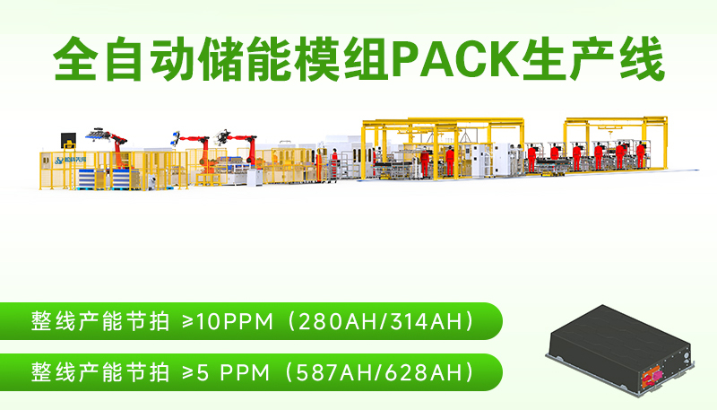 户外储能PACK模组生产线从电芯到成品全工序拆解(图2) 户外储能PACK模组生产线从电芯到成品全工序拆解(图2)
